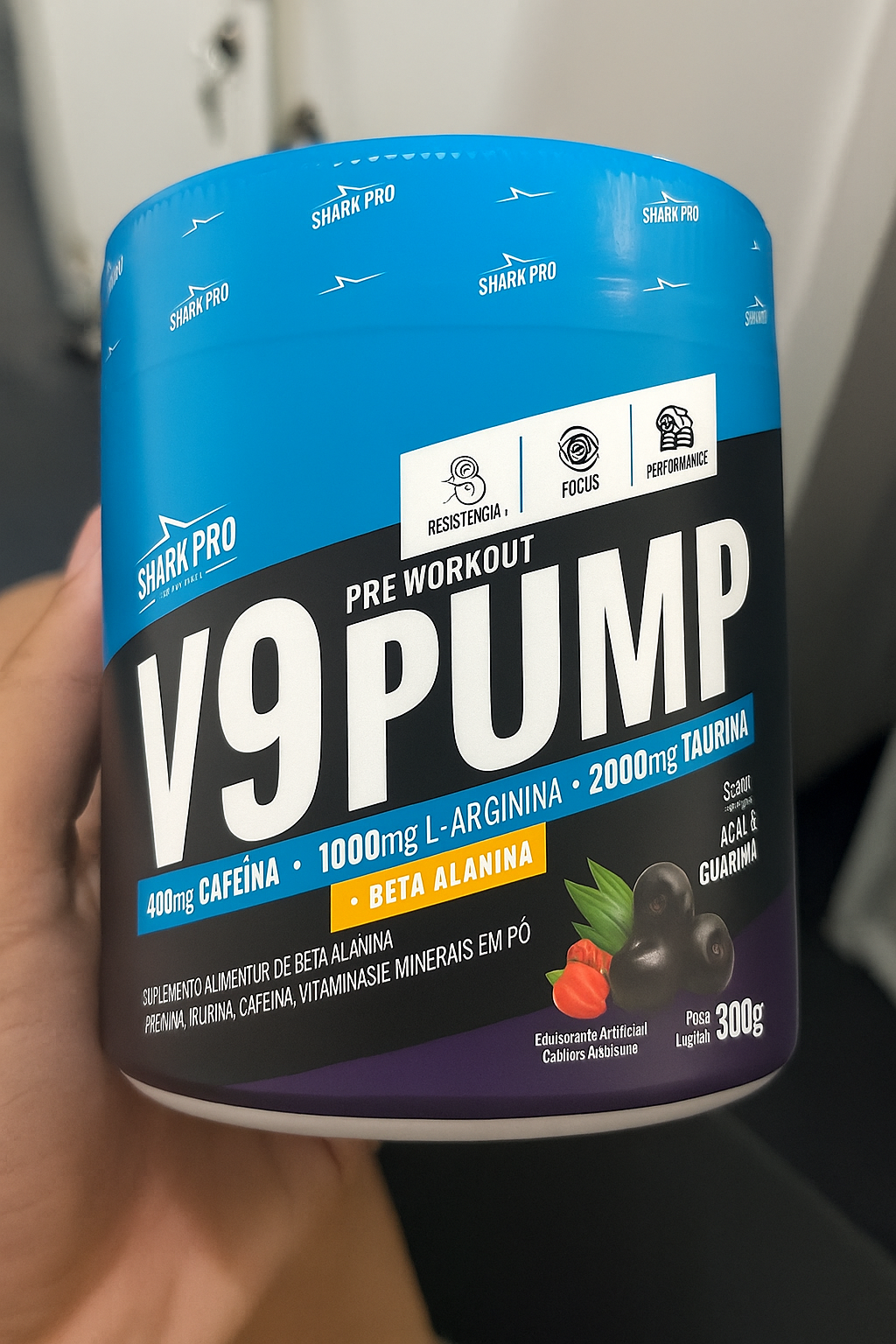 PRÉ TREINO V9 PUMP 300G